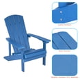 thumbnail image 4 of CHYVARY 1 Peak Adirondack Chair, Fire Pit Outdoor Patio Furniture,Navy Blue, 4 of 6