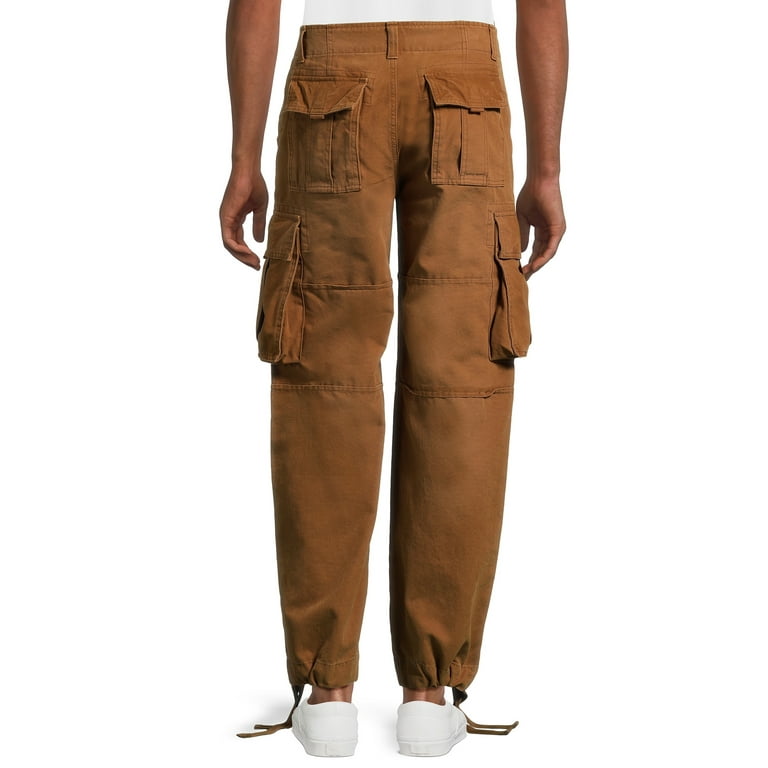No Boundaries All Gender Wide Leg Cargo Pants, Men's Sizes