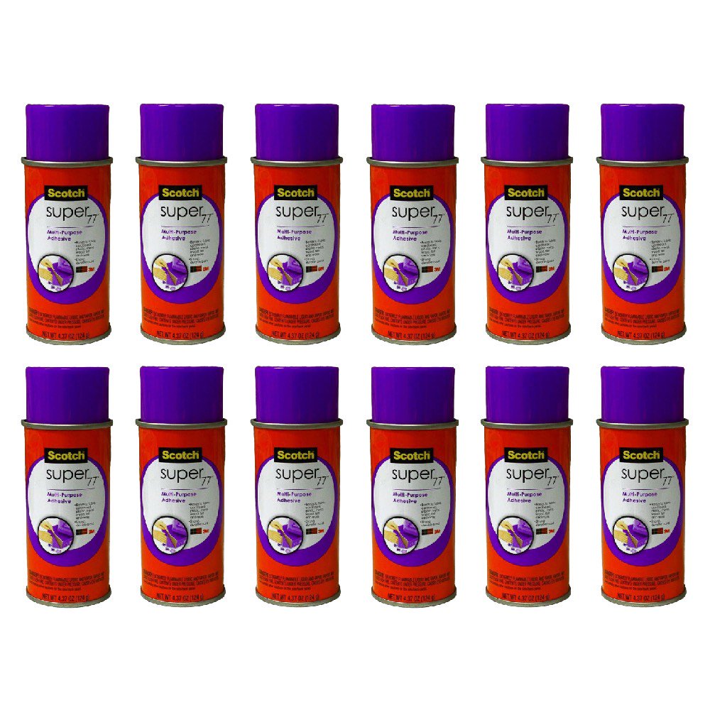 3M 7706 Scotch Super 77 Spray Adhesive MultiPurpose Fast Dry Strong