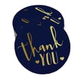 thumbnail image 1 of Inkdotpot Pack Of 100 Thank You Bridal Shower-Baby Shower-Retirement-Wedding-Birthday Favor Paper Tags Craft Real Gold Foil Hang Tags, 1 of 7