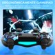 thumbnail image 3 of Controlador inalámbrico para P4, joystick de juego remoto compatible con P-4/P-4 Slim/P-4 Pro/PC (Azul), 3 of 8