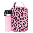 thumbnail image 2 of Your Zone Unisex Pink Leopard Print Insulated Polyester Reusable Lunch Bag, 2 of 12