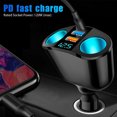 thumbnail image 4 of USB Car Cigarette Lighter Socket Splitter Power Adapter Charger Outlet 12V, 4 of 5