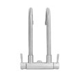 thumbnail image 3 of Ecomeon G1/4 Double Nozzle Single Cold Faucet 360 Degree Rotating 304 Stainless Steel Basin Tap For Kitchen Bathroom,Kitchen Faucet,Basin Tap, 3 of 8