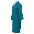 thumbnail image 3 of Panda Uniform by HeedFit Women’s Lab Coat | Unisex Multi-Pocket Medical Coat 2XL Teal, 3 of 6