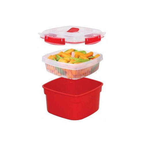 Sistema Watertight Microwave Steamer with Lid