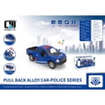 thumbnail image 1 of Gprince Simulation Pull Back Car Engineering Vehicle Fire Truck Environmental Sanitation Alloy Car With Light Music For Kids, 1 of 6