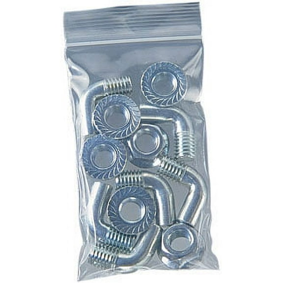 3" x 5" 6 Mil Ziplock Bags - Case of 1,000