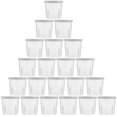 thumbnail image 4 of 50Pcs Plastic Sauce Cups Transparent Conical Spout For Home Cooking Outdoor Dining, 4 of 8