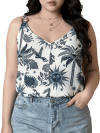 Tropical Indigo Print
