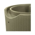 thumbnail image 3 of Good Ideas Impressions Bali 50 Gallon Rain Saver - Planter Top - Desert Sand, 3 of 5
