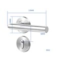 thumbnail image 2 of Cerradura antirrobo dividida para puerta interior de madera, 2 of 5