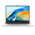 thumbnail image 1 of Laptop Huawei MateBook D 16 de 16" Intel Core i5-13420H 13ª Gen 16GB RAM 1TB SSD Windows 11 Home Gris, 1 of 6