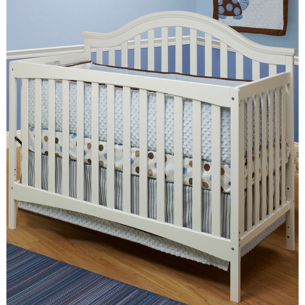 Sorelle Lynn 4 in 1 Convertible Crib, White