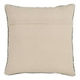 thumbnail image 4 of SARO 944.M18S 18 in. Square Geometric Print Down Filled Throw Pillow with Tassels - Multi Color, 4 of 5
