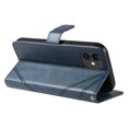thumbnail image 6 of Designed for iPhone 11 Case Wallet, Men Women Flip Folio Cover with PU Leather Stand Credit Card Holders Slots Wrist Strap Magnetic Clasp Phone Case for iPhone 11, Blue, 6 of 12