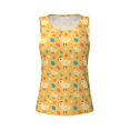 thumbnail image 6 of Sigee Flowe Chicken for Women's Workout Tank Top,Running Tank Tops,Sleeveless Gym ClothesMedium, 6 of 8