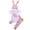 Pink, variant on Gupgi Newborn Baby Easter Outfits Set My 1st Easter Romper Bunny Hat Pants