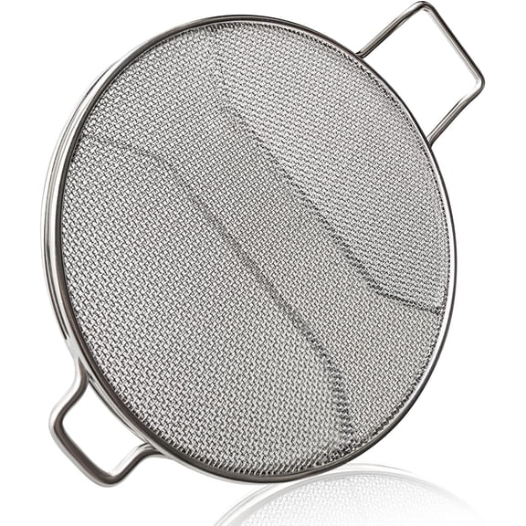 Stainless Steel Splatter Shield for Ninja Foodi IG651, Air Fryer Accessories for Ninja Foodi Smart XL Pro 7-in-1 Indoor Grill, Replacement Parts for Ninja Foodi IG600,IG601(For IG601 Series)
