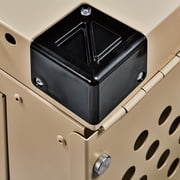 K9 Kennel Boss – صغير – قفص كلاب من الألومنيوم المطلي بالمسحوق وقابل للطي بالكامل ومتين