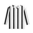 thumbnail image 3 of GaThRRgYP Girls Crewneck Long Sleeve Active Top,V Neck Sweatshirts for Women,Boys Girls Shirts Interest Stripe Print Tshirt 3/4 Sleeve Top Funny Graphic Tshirts 3-12 Years Black#2 11 Years, 3 of 4