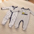 thumbnail image 3 of Set de 2 Mamelucos Baby Creysi 3M Peanuts Snoopy Niño, 3 of 3