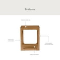 thumbnail image 2 of My Texas House Haven End Table, Living Room, Warm Brown, 2 of 8