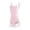 Pink, variant on Keyhole Eyelet Medieval Goddess Pleated Dance Tutu Costumes Mesh Dresses for Kids Girl Boy Sleeveless Spaghetti Strap Boat Neck Dresses Unitard Child 8 Years