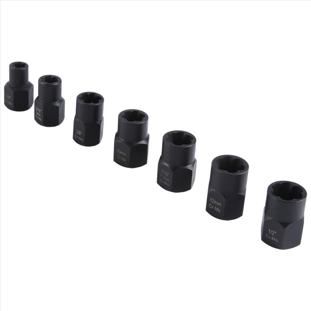 Juego de 13 Piezas para Quitar Tuercas Pernos , Casquillo Extractor Tuercas, Herramientas