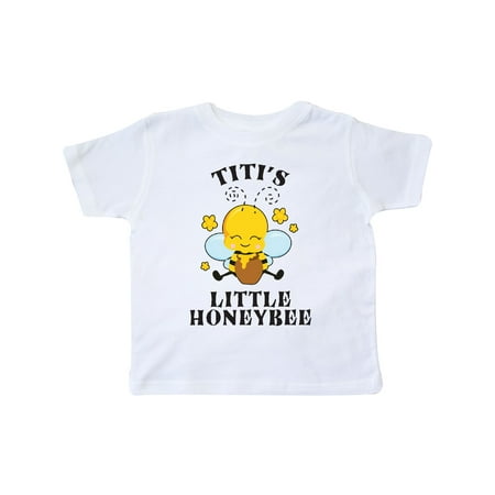 

Inktastic Cute Bee Titi s Little Honeybee with Stars Gift Toddler Boy or Toddler Girl T-Shirt