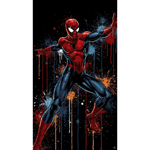Spider Poster Man Canvas Poster Miles Poster Morales Into the Spider Verse And Other Poster Framed And Unframed 8 X 10 UNFRAMED