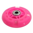 thumbnail image 3 of Fearlessin PU Children Scooter Wheel Portable Universal 80mm Repairing Rollerskate Inline Skate Colorful Wheels Part Accessories Pink, 3 of 6