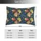 thumbnail image 2 of Balery Blue Floral Funda de Cojín Estampada, Regalos para Mujeres, Regalos de Amor para Ella, Regalos para Novia o Esposa, Funda de Almohada-20"x30", 2 of 6