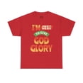 thumbnail image 2 of DJH Apparel | I'm Just Here To Give God Glory Christian Unisex T-shirt, 2 of 7