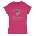 thumbnail image 5 of Ford Motor Co Bronco Detroit MI T-Shirt Vintage Truck Since 1966 4x4 Off Road Adventure Classic Car Fan Women's Tee, 5 of 7
