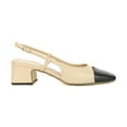 thumbnail image 2 of Sam Edelman Women's Tarra Pump Summer Sand/Black Leather 9.5M, 2 of 4