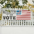 thumbnail image 4 of Register to Vote Banner Sign 18 Inch x 48 Inch | 13 oz Vinyl with Metal Grommets | Heavy-Duty Single-Sided Outdoor Durable Printed High-Quality Weatherproof | Made in the USA, 4 of 6
