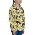 thumbnail image 3 of Lsque Lilies Flowers Patten Youth Hoodie Sweatshirt Pullover with Kangaroo Pocket Boys and Girls Hoodie Warm Hoodie for Kids-Large, 3 of 6