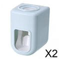 thumbnail image 1 of Dispensador de pasta de dientes, de dientes automático montado en la pared,Dispositivo autoadhesivo para colocar pasta de dientes automática,Dispensador de pasta de dientes, 1 of 6