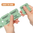 thumbnail image 2 of CIMAXIC Party 100pcs Raffle Tickets Party Game Raffle Tickets Festival Universal Tickets for Events Carnivals,1.97"X0.98"X0.04", 2 of 5