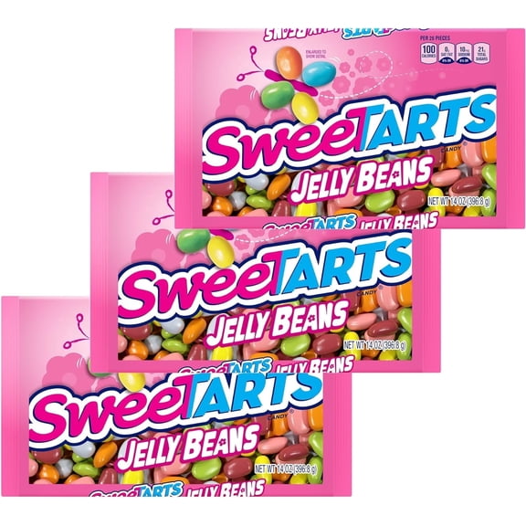SweeTart Jelly Beans Easter Candy - 14 Oz, 3 Pack