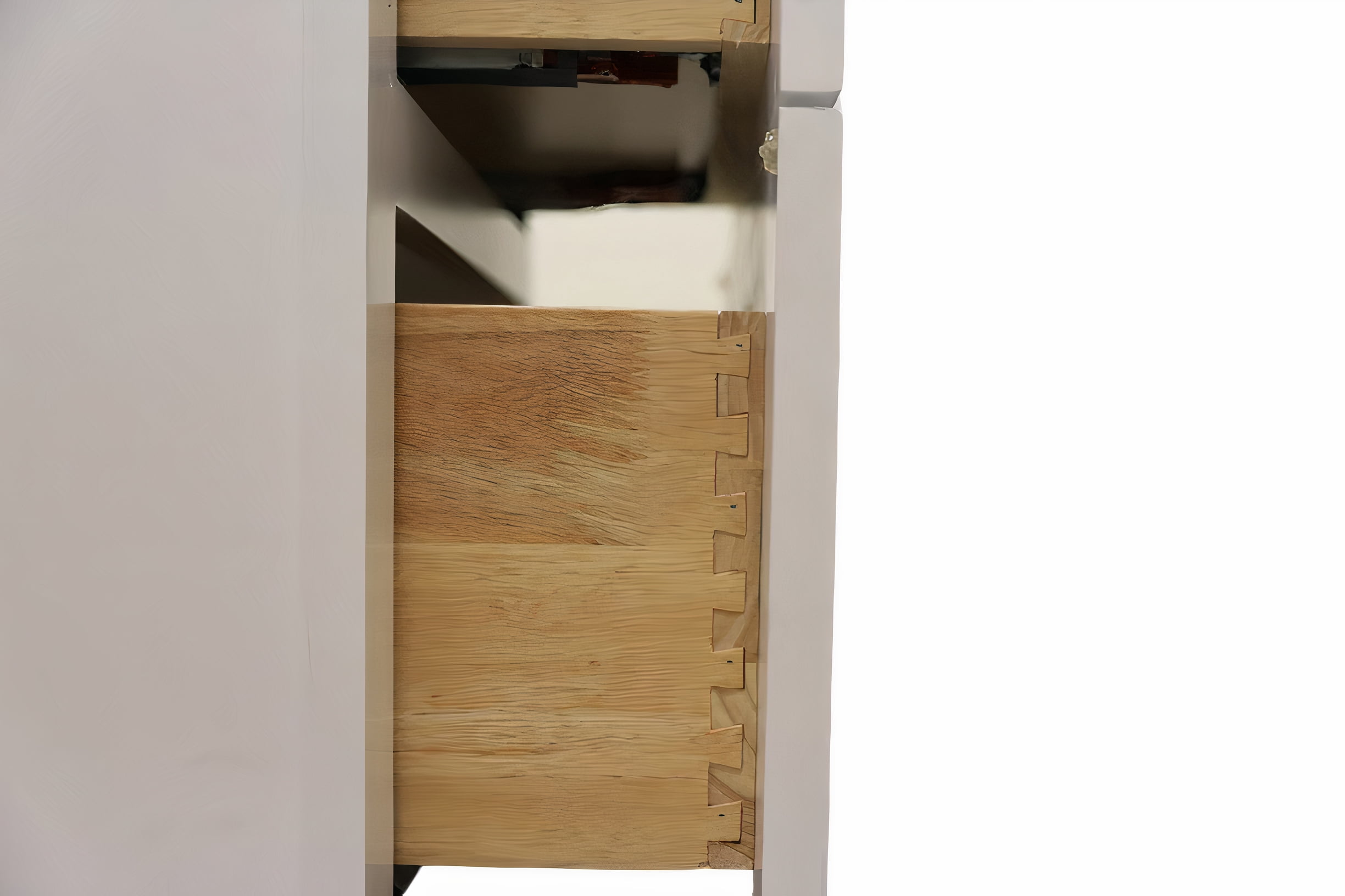White Shaker Bathroom Vanity Sink Base with Drawers 30" Ready-to-Assemble Cabinet