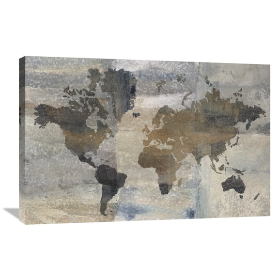 Global Gallery Avery Tillmon 'Stone World' Canvas Wall Art