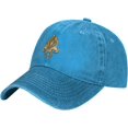 thumbnail image 1 of French Foreign Legion Logo Hats Baseball Caps Washed Dad Trucker Denim Cowboy Hat, 1 of 9