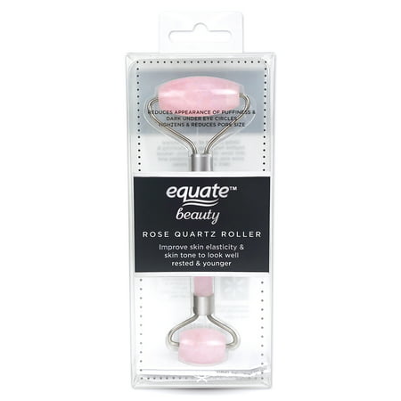 Equate Beauty Rose Quartz Roller (Best Facial Needle Roller)