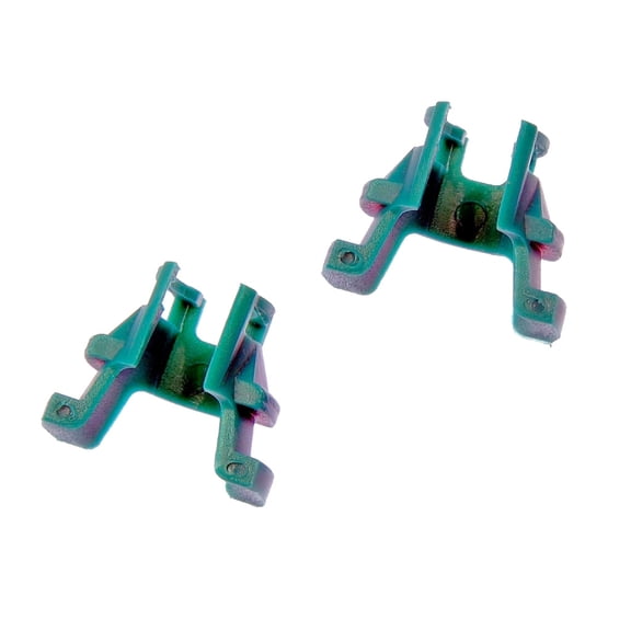 KarParts360 For Honda Accord 2003 04 05 06 2007 Fuel Line Retaining Clips | Plastic Material | Teal | 0.375 Inches Outside Diameter | 2 Pieces | Replacement For 16721RAAA01, 17711-S0X-931