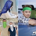 thumbnail image 7 of Lollanda 12 Pieces Paisley Bandanas Cowboy Bandanas Unisex Print Head Wrap Scarf Wristband, 7 of 7