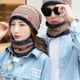 thumbnail image 4 of Gorro de invierno, bufanda, guantes, traje grueso y cálido para ocio, 4 of 5