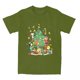 thumbnail image 3 of Camiseta navideña de Snoopy y Charlie Brown, camisetas informales, camisetas de manga corta, camisetas de verano 100 % algodón, camisetas de cuello redondo de talla grande, 3 of 5