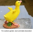 thumbnail image 3 of Estatua De Pato Pequeño, Adorno De Patito Ligero, Artesanía De Resina, Mano De Obra Fina Para Escritorio De Habitación, 3 of 8